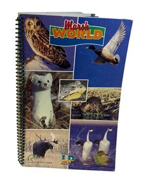 Marsh World Wildlife Identification Book Ducks Unlimited Canada '96 Spiral Bound